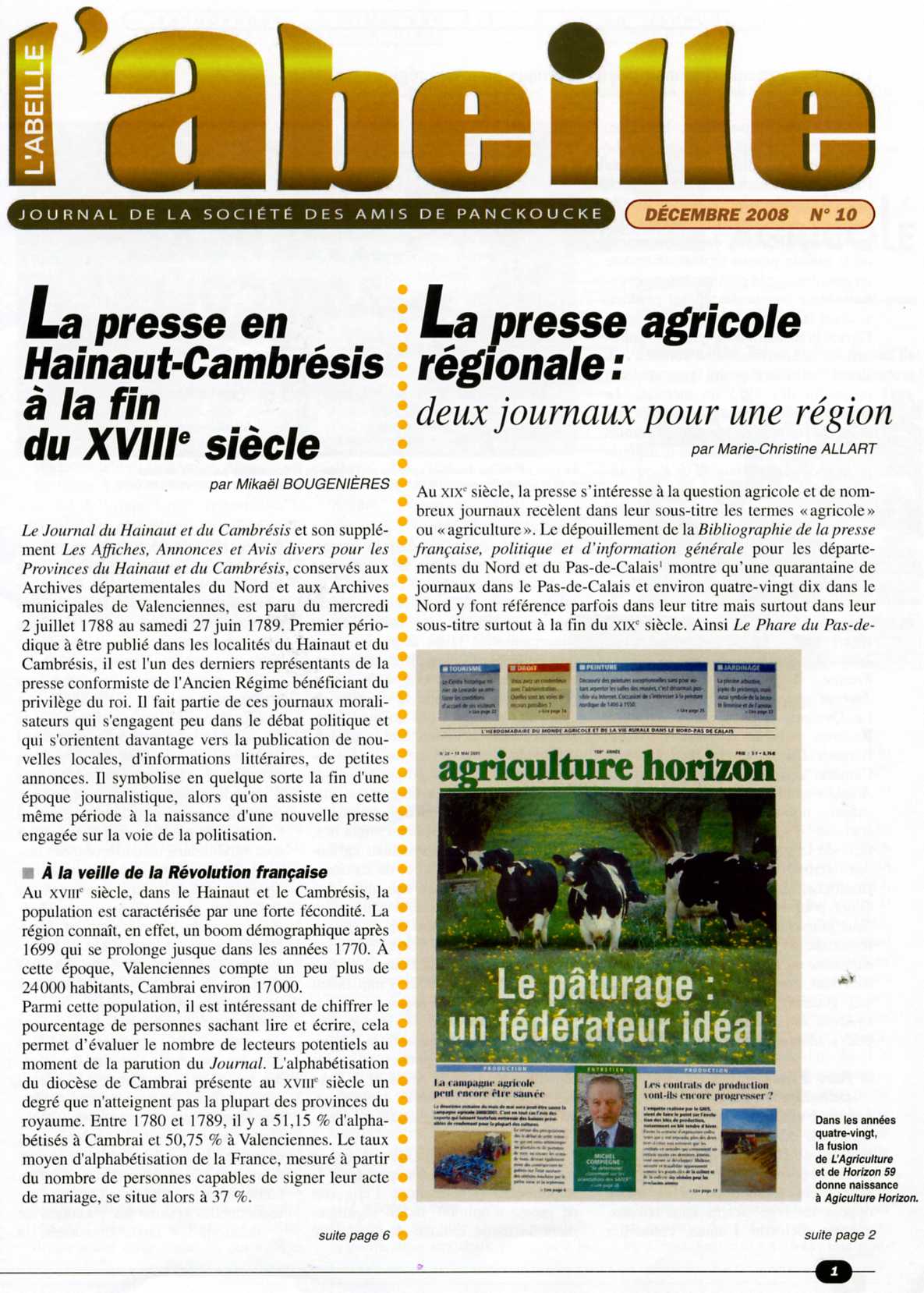 numéro 10 (décembre 2008)