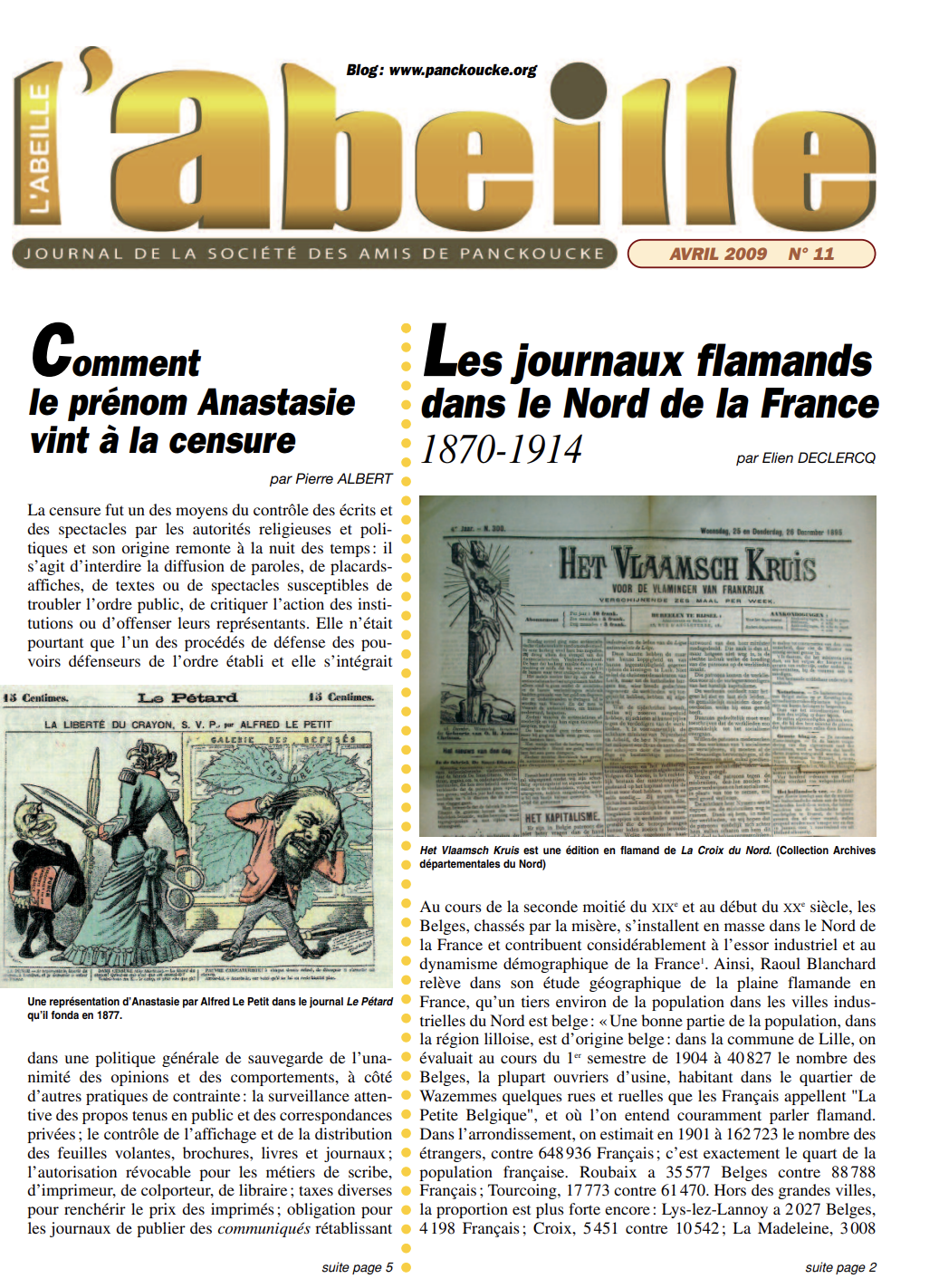numéro 11 (avril 2009)
