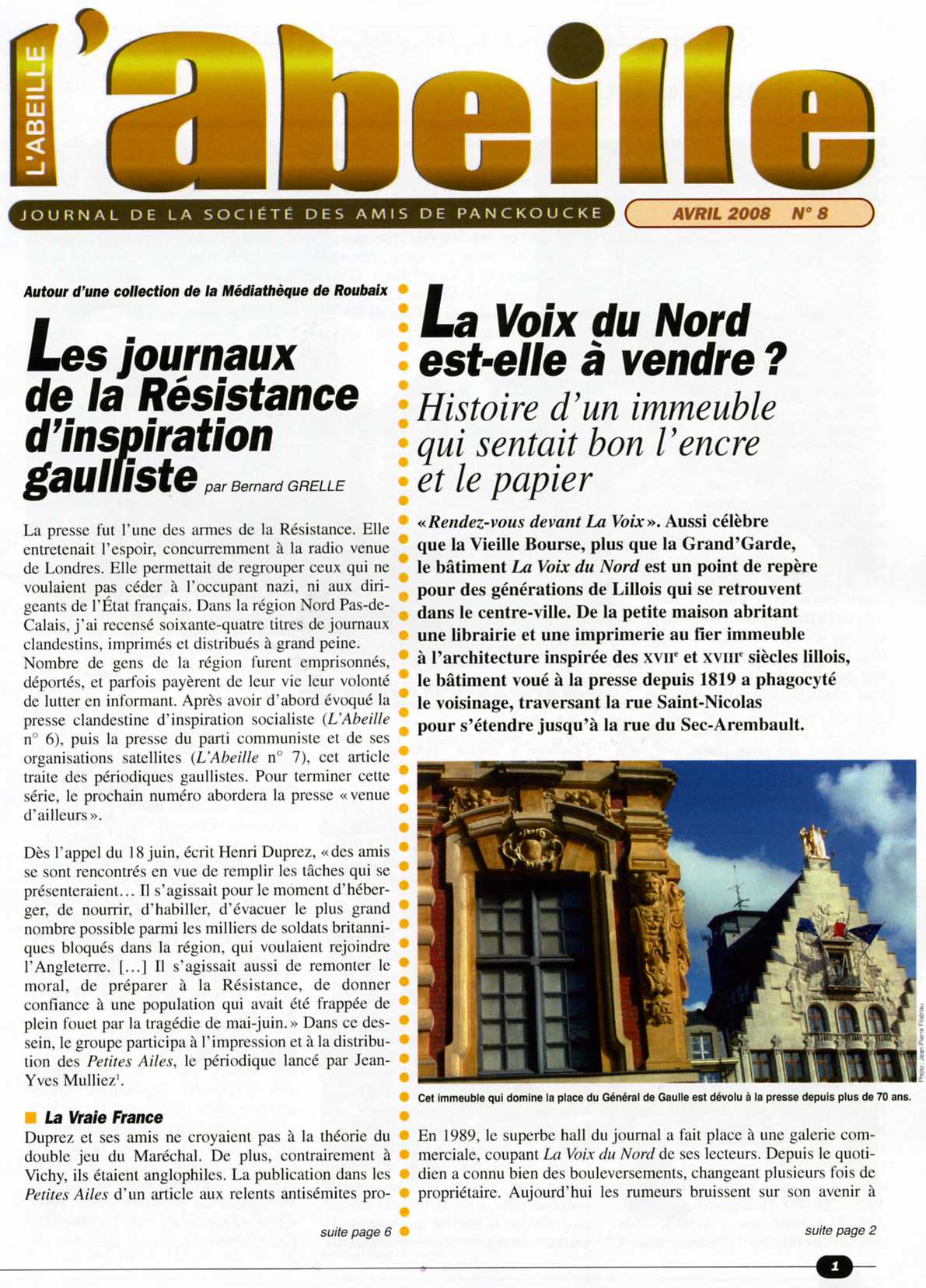 numéro 8 (avril 2008)