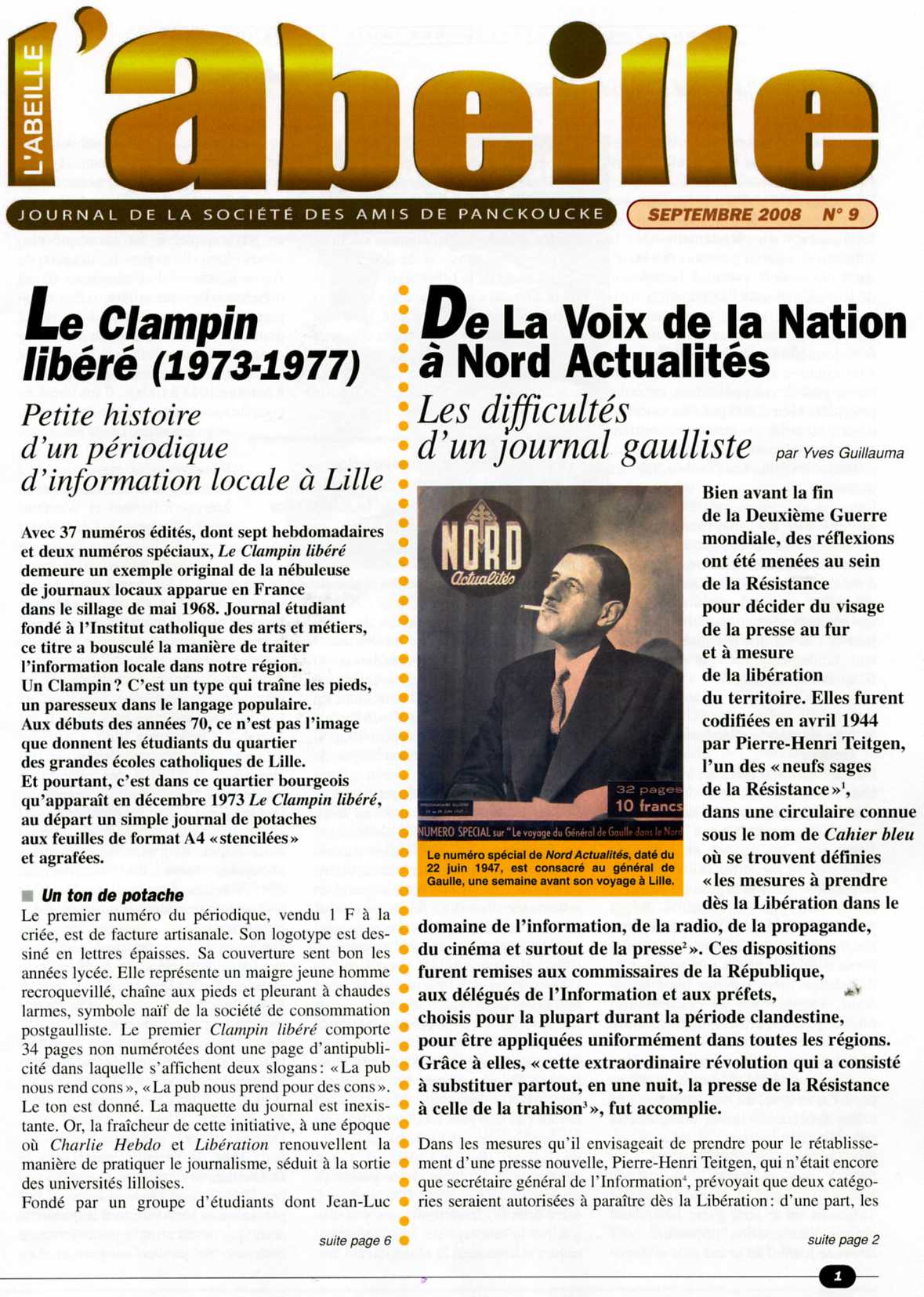 numéro 9 (septembre 2008)
